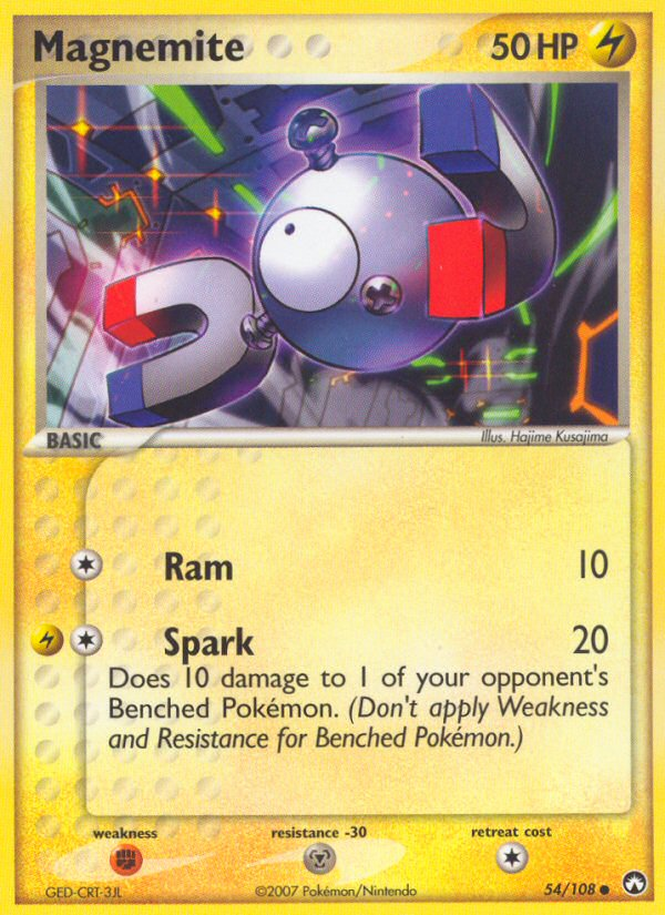 Magnemite (54/108) [EX: Power Keepers] | All Aboard Games