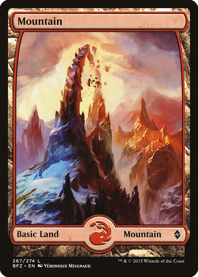 Mountain (267) [Battle for Zendikar] | All Aboard Games