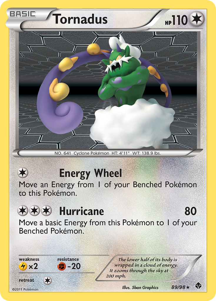 Tornadus (89/98) [Black & White: Emerging Powers] | All Aboard Games