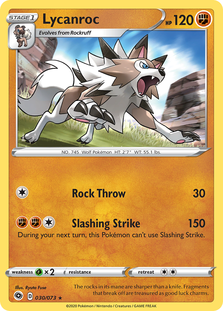 Lycanroc (030/073) [Sword & Shield: Champion's Path] | All Aboard Games