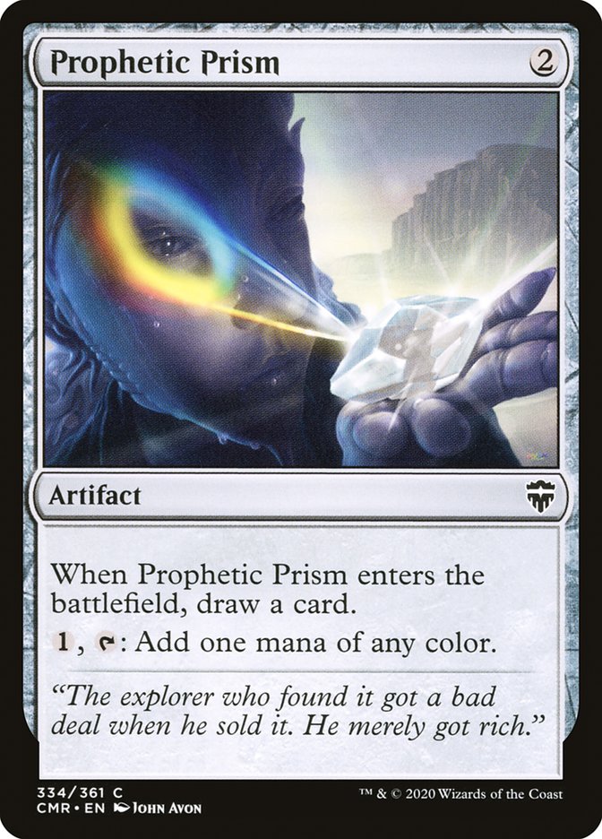 Prophetic Prism [Commander Legends] | All Aboard Games