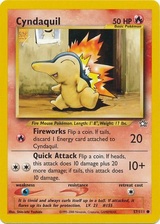 Cyndaquil (57/111) [Neo Genesis Unlimited] | All Aboard Games