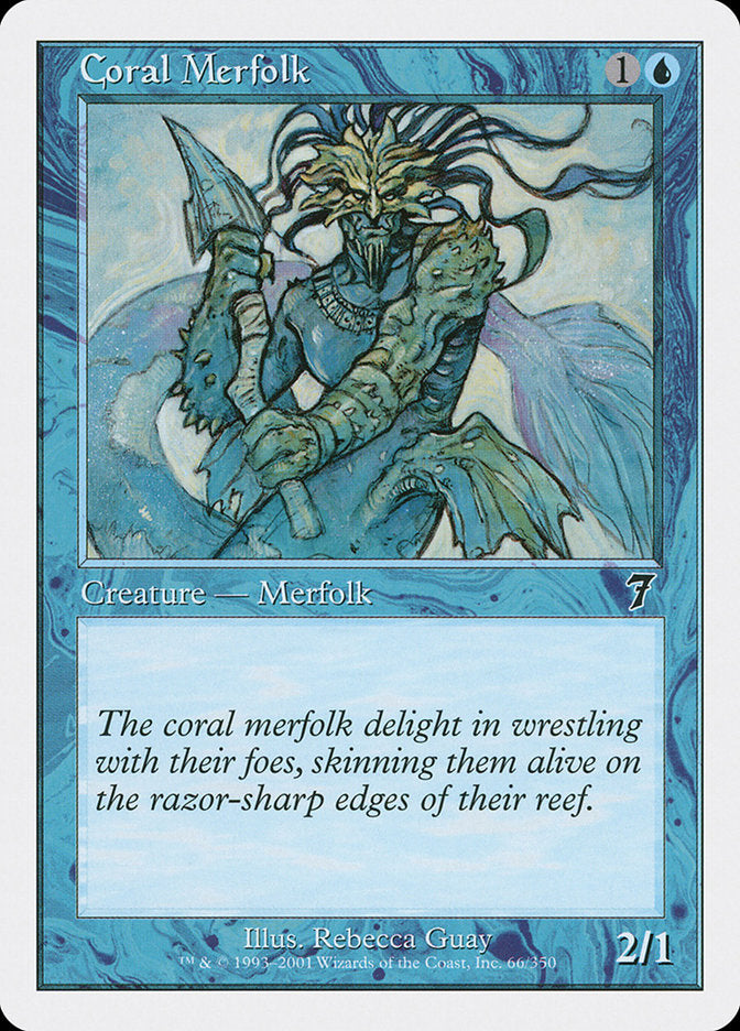 Coral Merfolk [Seventh Edition] | All Aboard Games