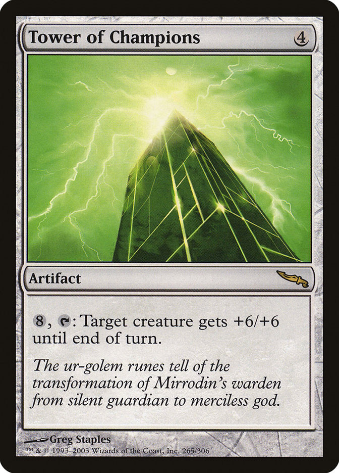 Tower of Champions [Mirrodin] | All Aboard Games