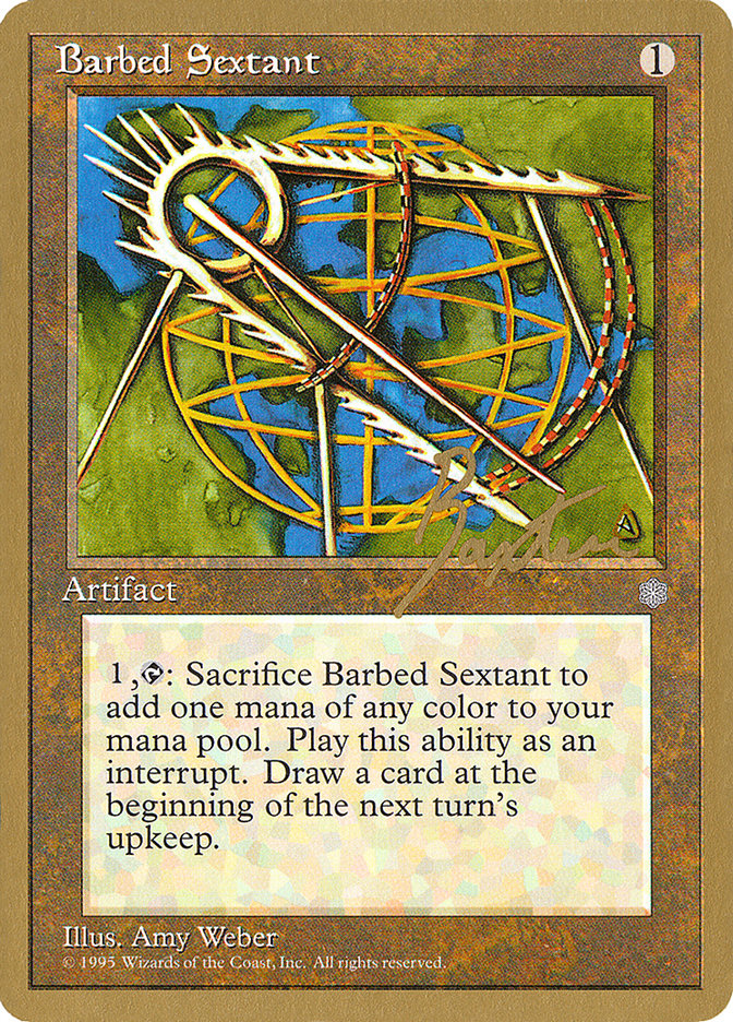 Barbed Sextant (George Baxter) [Pro Tour Collector Set] | All Aboard Games