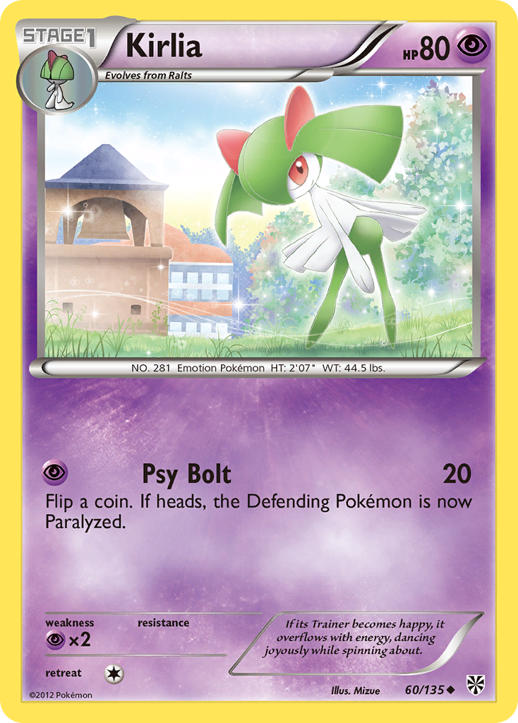 Kirlia (60/135) [Black & White: Plasma Storm] | All Aboard Games