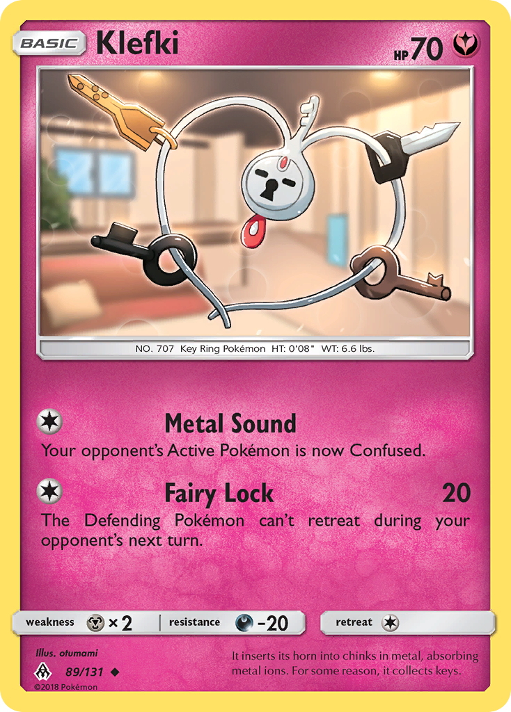 Klefki (89/131) [Sun & Moon: Forbidden Light] | All Aboard Games