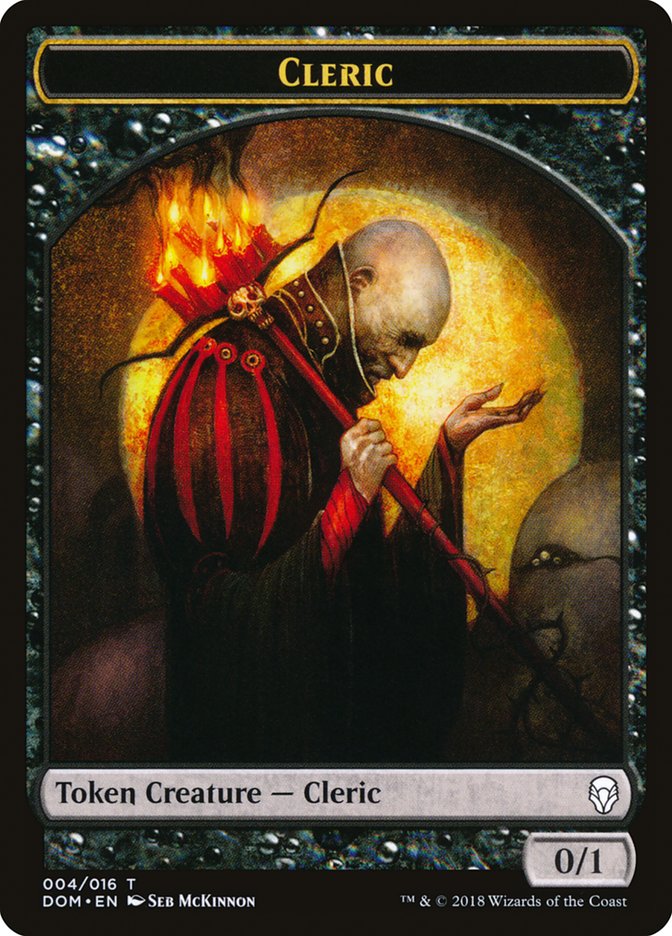 Cleric [Dominaria Tokens] | All Aboard Games