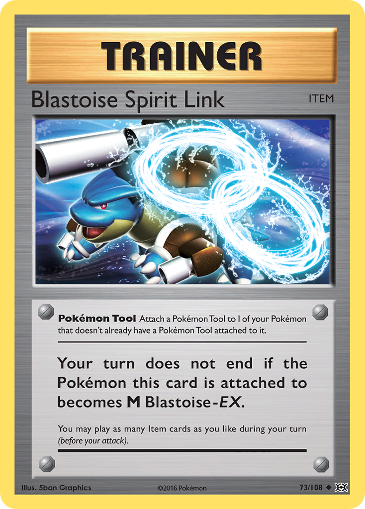 Blastoise Spirit Link (73/108) [XY: Evolutions] | All Aboard Games