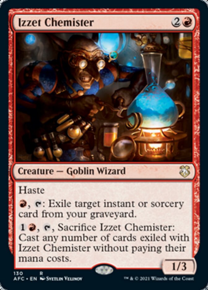 Izzet Chemister [Dungeons & Dragons: Adventures in the Forgotten Realms Commander] | All Aboard Games