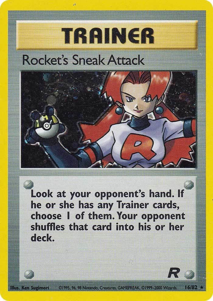 Rocket's Sneak Attack (16/82) [Team Rocket Unlimited] | All Aboard Games