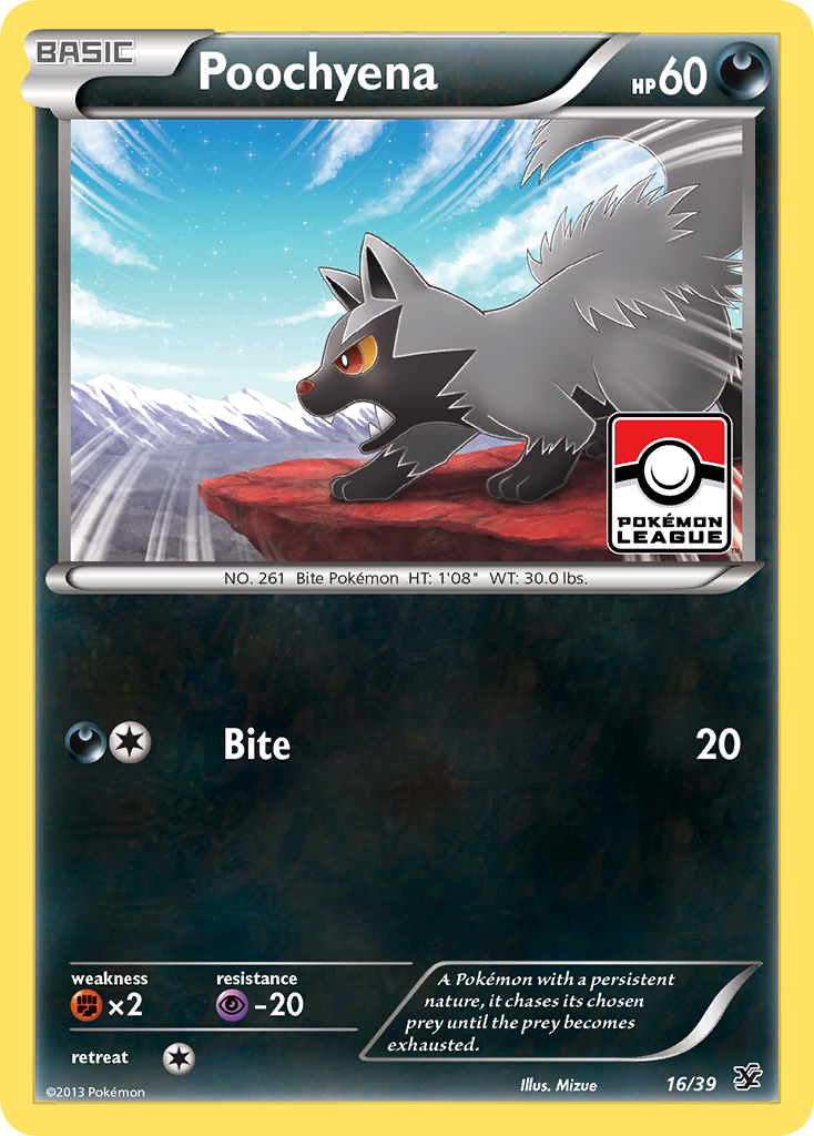 Poochyena (16/39) [XY: Kalos Starter Set] | All Aboard Games