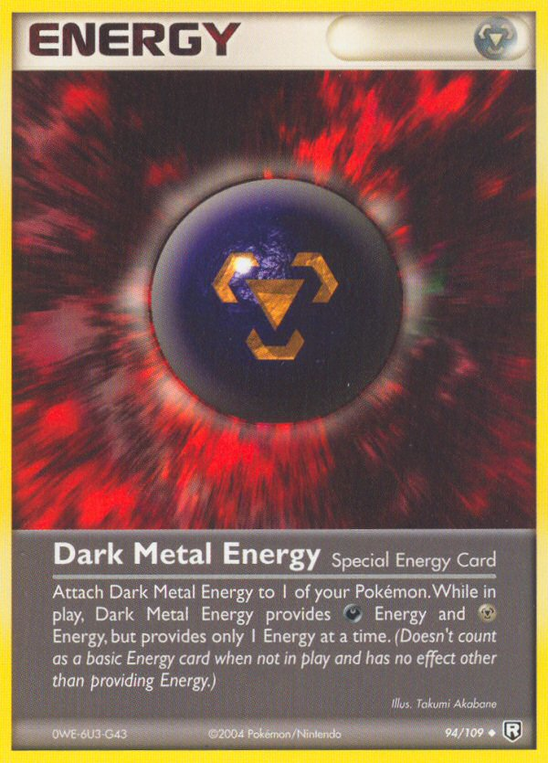 Dark Metal Energy (94/109) [EX: Team Rocket Returns] | All Aboard Games