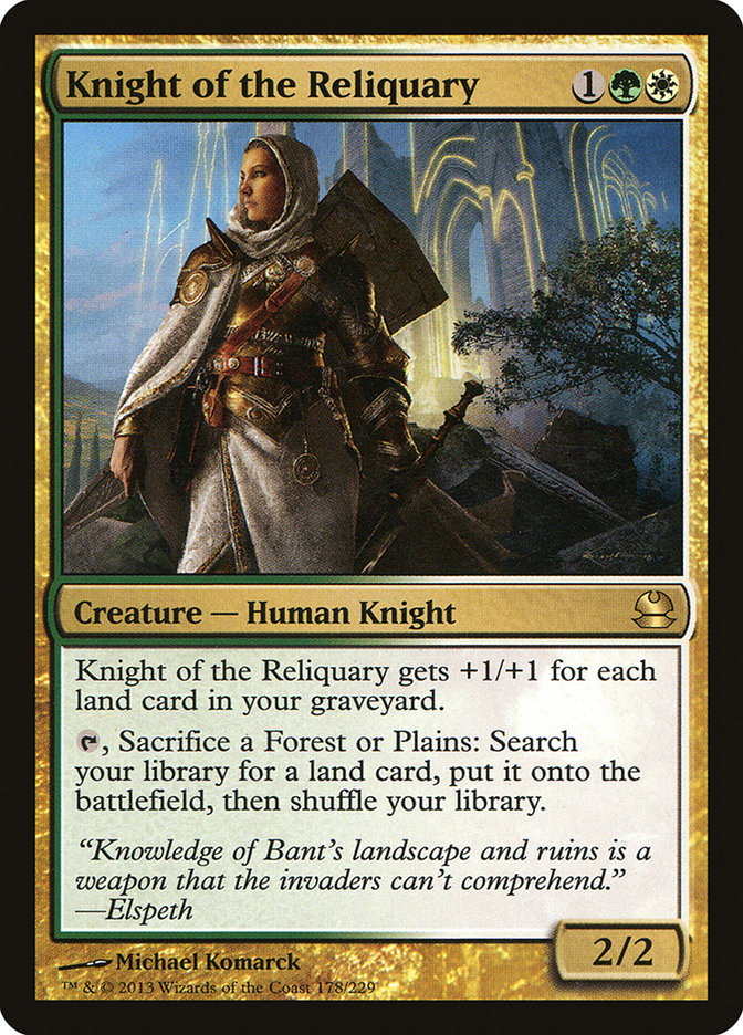 Knight of the Reliquary [Modern Masters] | All Aboard Games