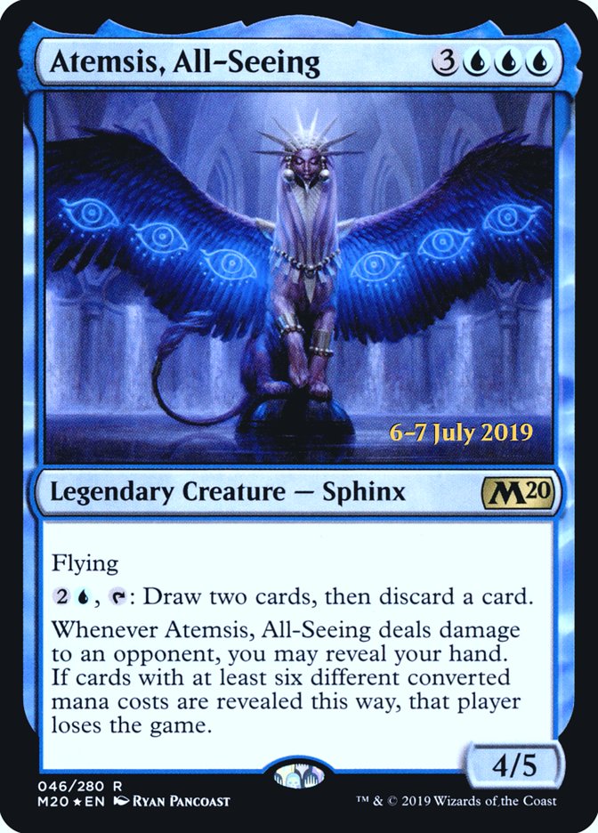 Atemsis, All-Seeing  [Core Set 2020 Prerelease Promos] | All Aboard Games
