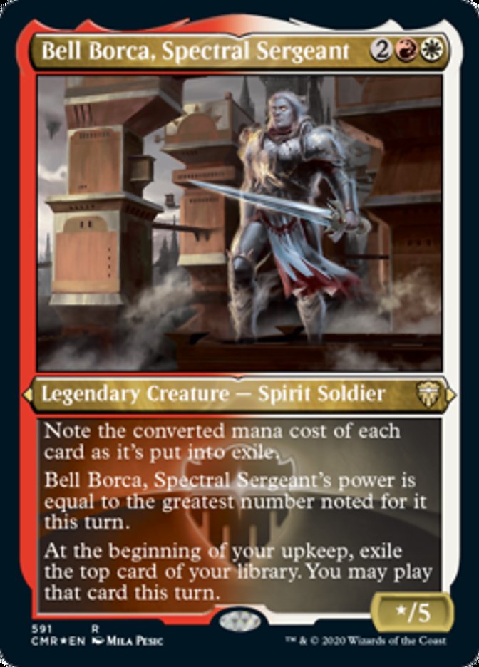 Bell Borca, Spectral Sergeant (Etched) [Commander Legends] | All Aboard Games