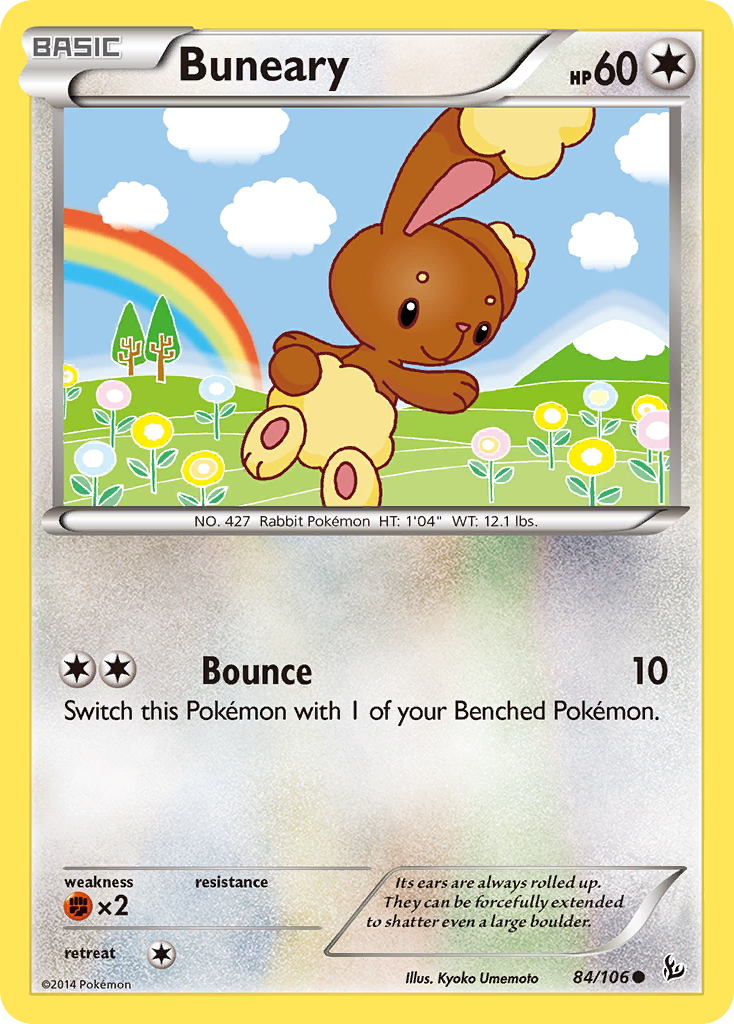 Buneary (84/106) [XY: Flashfire] | All Aboard Games