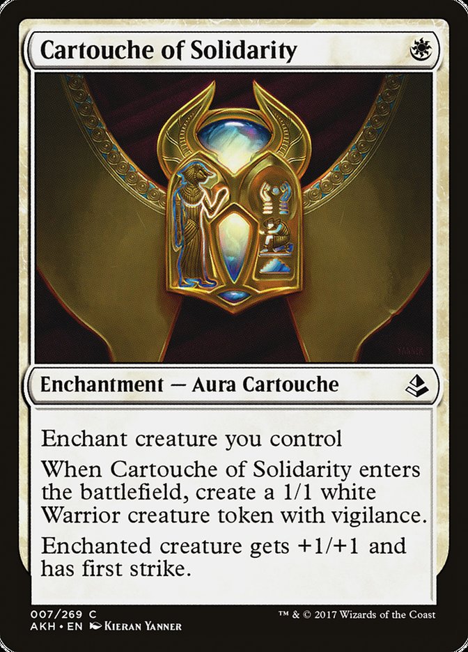 Cartouche of Solidarity [Amonkhet] | All Aboard Games