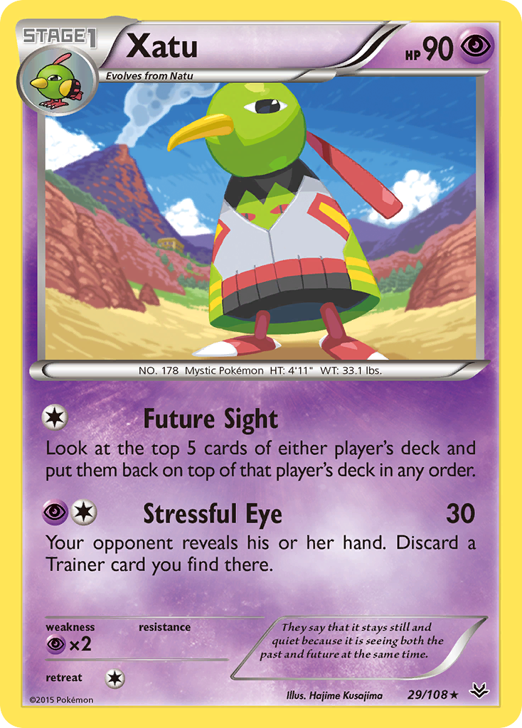 Xatu (29/108) [XY: Roaring Skies] | All Aboard Games