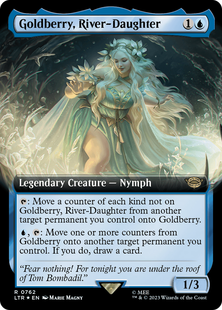 Goldberry, River-Daughter (Extended Art) (Surge Foil) [The Lord of the Rings: Tales of Middle-Earth] | All Aboard Games