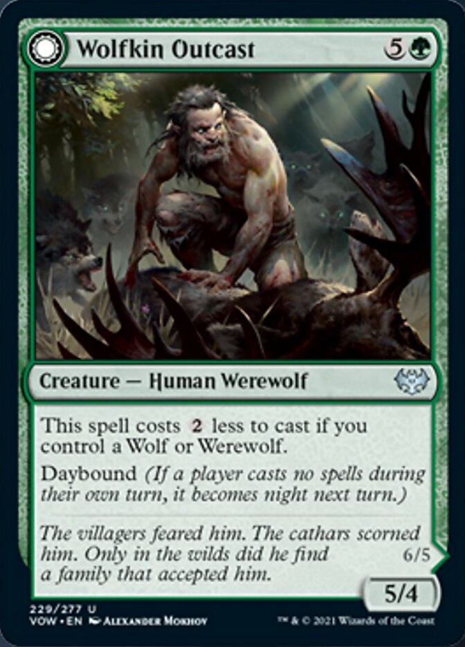 Wolfkin Outcast // Wedding Crasher [Innistrad: Crimson Vow] | All Aboard Games