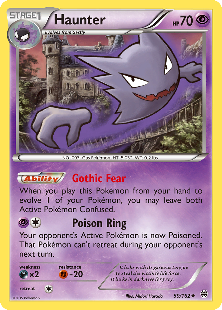 Haunter (59/162) [XY: BREAKthrough] | All Aboard Games