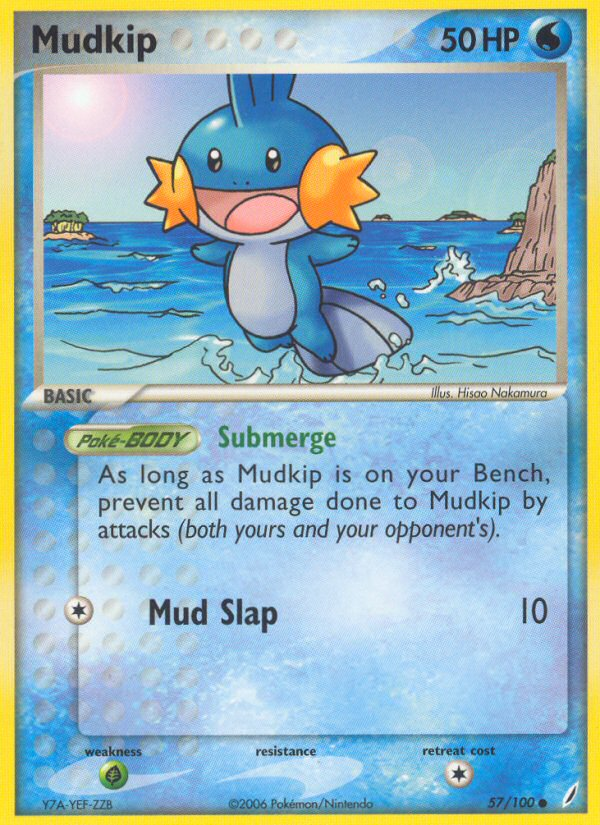 Mudkip (57/100) [EX: Crystal Guardians] | All Aboard Games