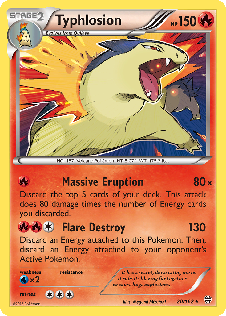 Typhlosion (20/162) [XY: BREAKthrough] | All Aboard Games