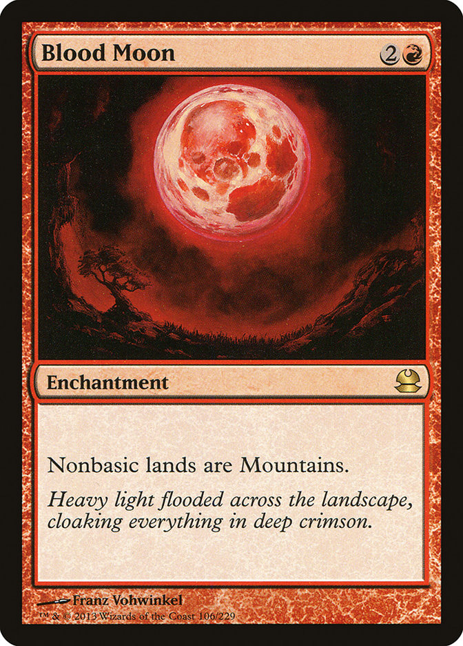 Blood Moon [Modern Masters] | All Aboard Games