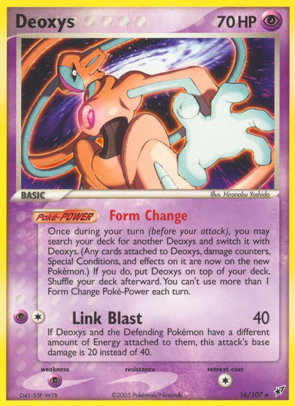 Deoxys (16/107) [EX: Deoxys] | All Aboard Games