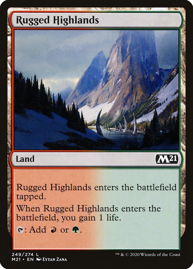 Rugged Highlands [Core Set 2021] | All Aboard Games