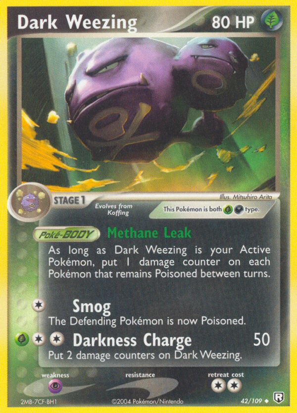 Dark Weezing (42/109) [EX: Team Rocket Returns] | All Aboard Games