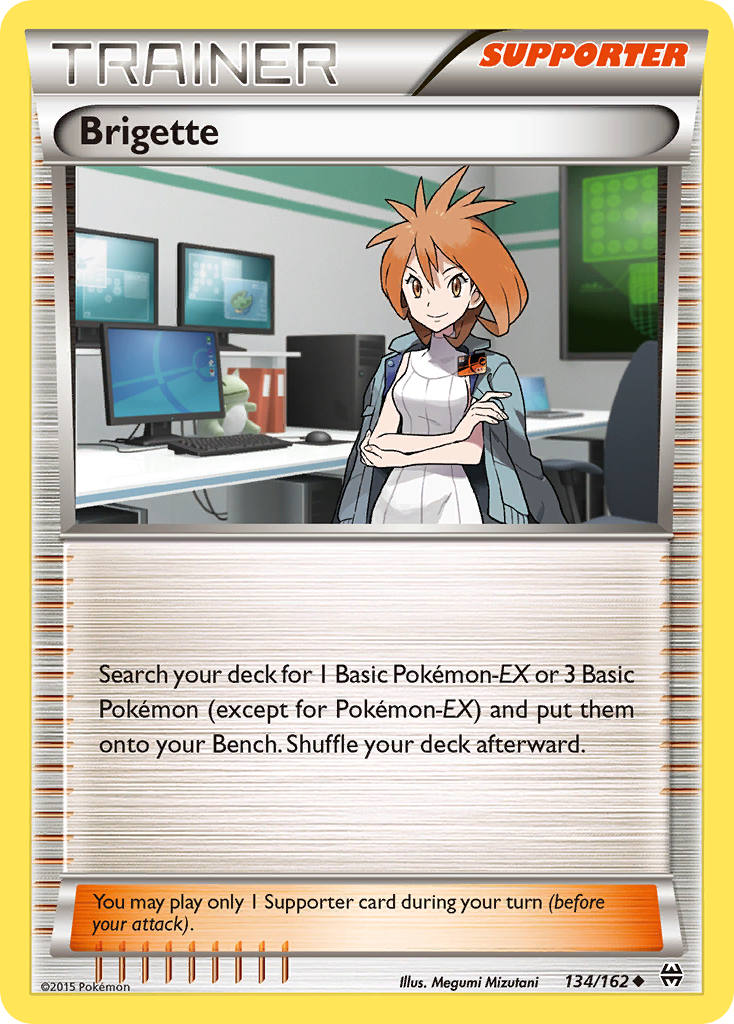 Brigette (134/162) [XY: BREAKthrough] | All Aboard Games