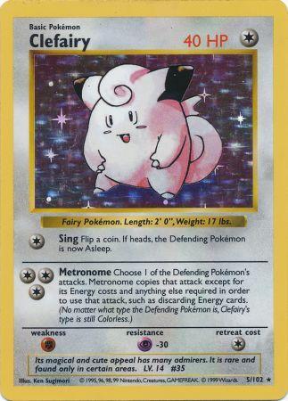 Clefairy (5/102) [Base Set Shadowless Unlimited] | All Aboard Games