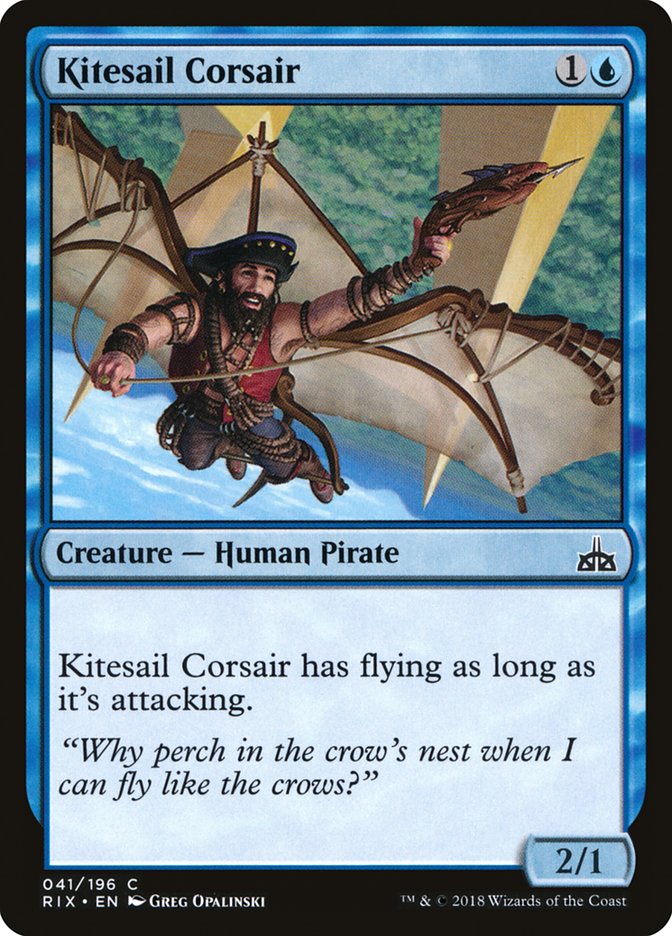 Kitesail Corsair [Rivals of Ixalan] | All Aboard Games