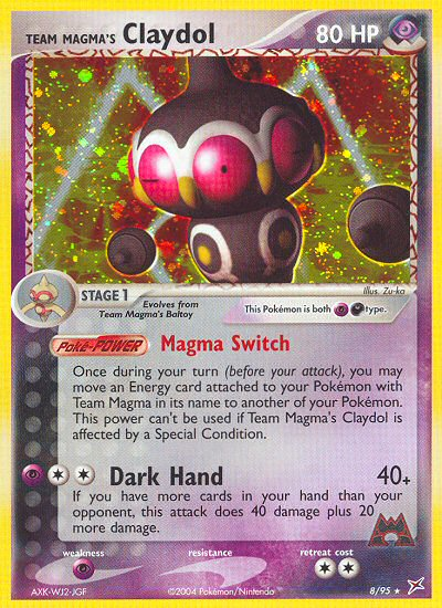 Team Magma's Claydol (8/95) [EX: Team Magma vs Team Aqua] | All Aboard Games