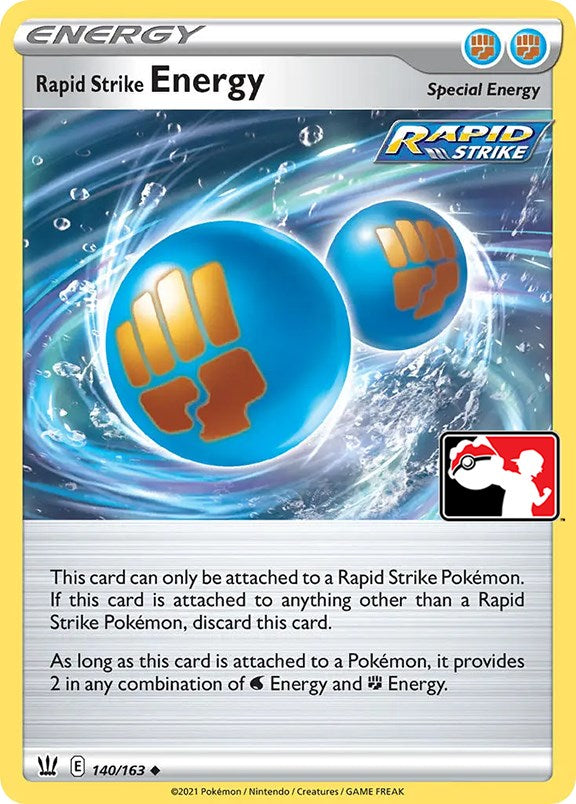 Rapid Strike Energy (140/163) [Prize Pack Series Two] | All Aboard Games