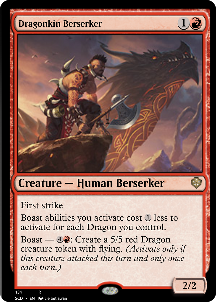 Dragonkin Berserker [Starter Commander Decks] | All Aboard Games