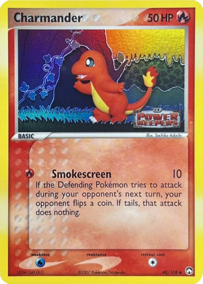 Charmander (48/108) (Stamped) [EX: Power Keepers] | All Aboard Games