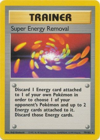 Super Energy Removal (79/102) [Base Set Unlimited] | All Aboard Games