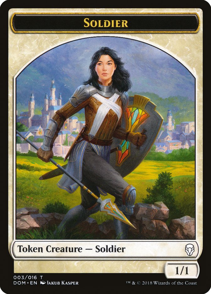Soldier [Dominaria Tokens] | All Aboard Games