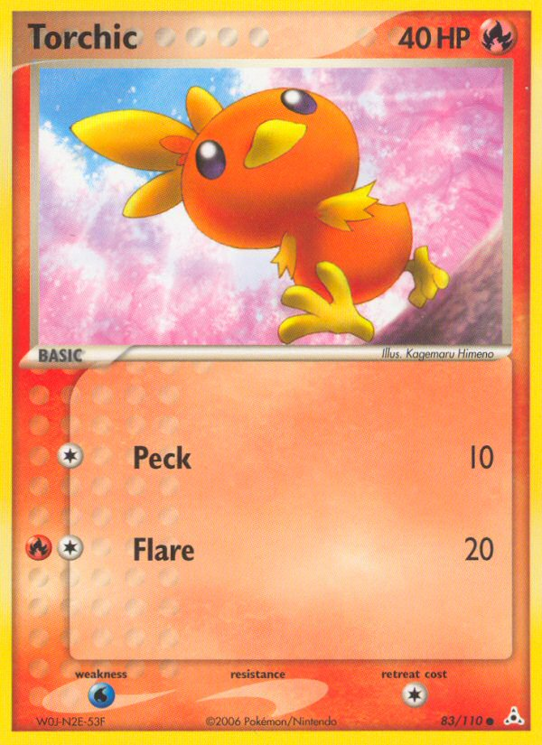 Torchic (83/110) [EX: Holon Phantoms] | All Aboard Games