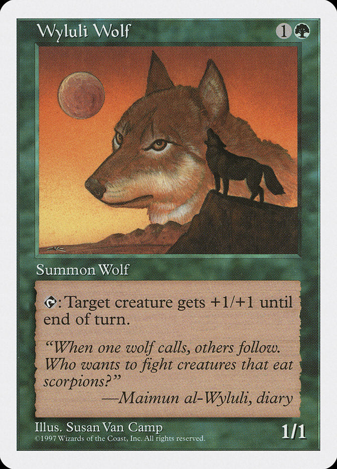 Wyluli Wolf [Fifth Edition] | All Aboard Games