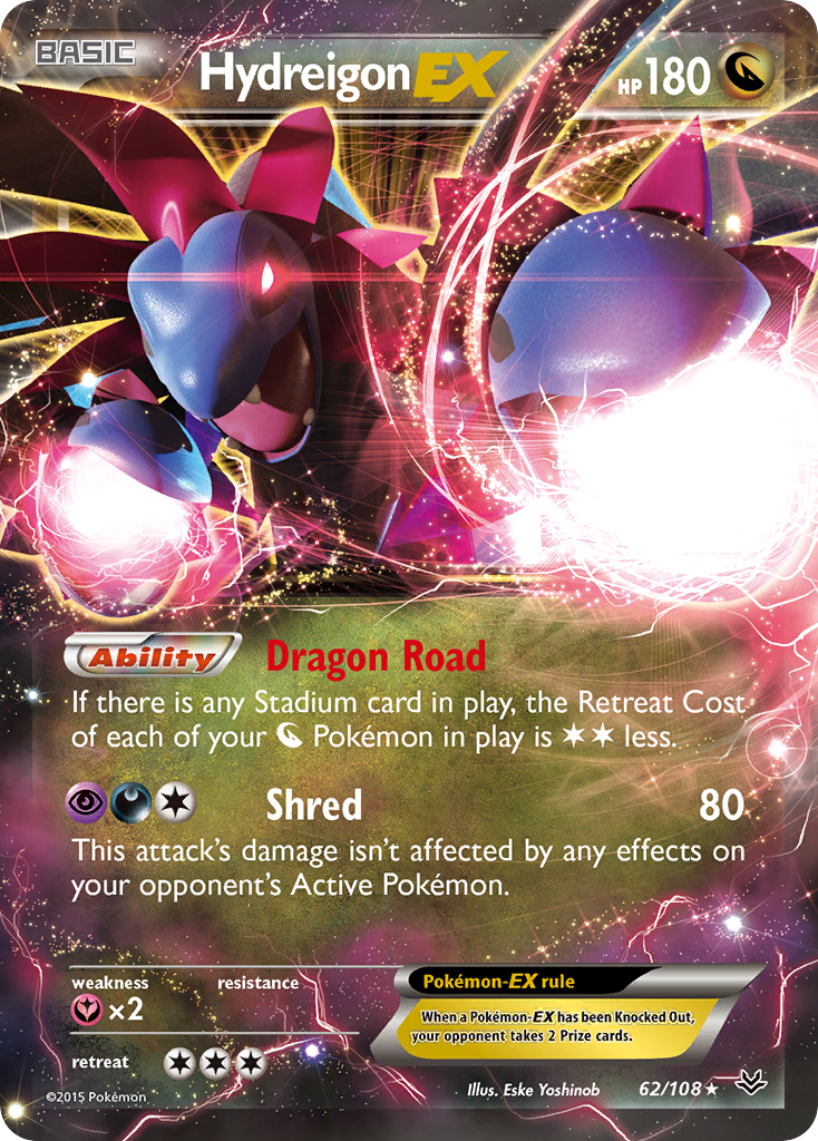 Hydreigon EX (62/108) [XY: Roaring Skies] | All Aboard Games