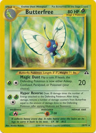 Butterfree (19/75) [Neo Discovery Unlimited] | All Aboard Games
