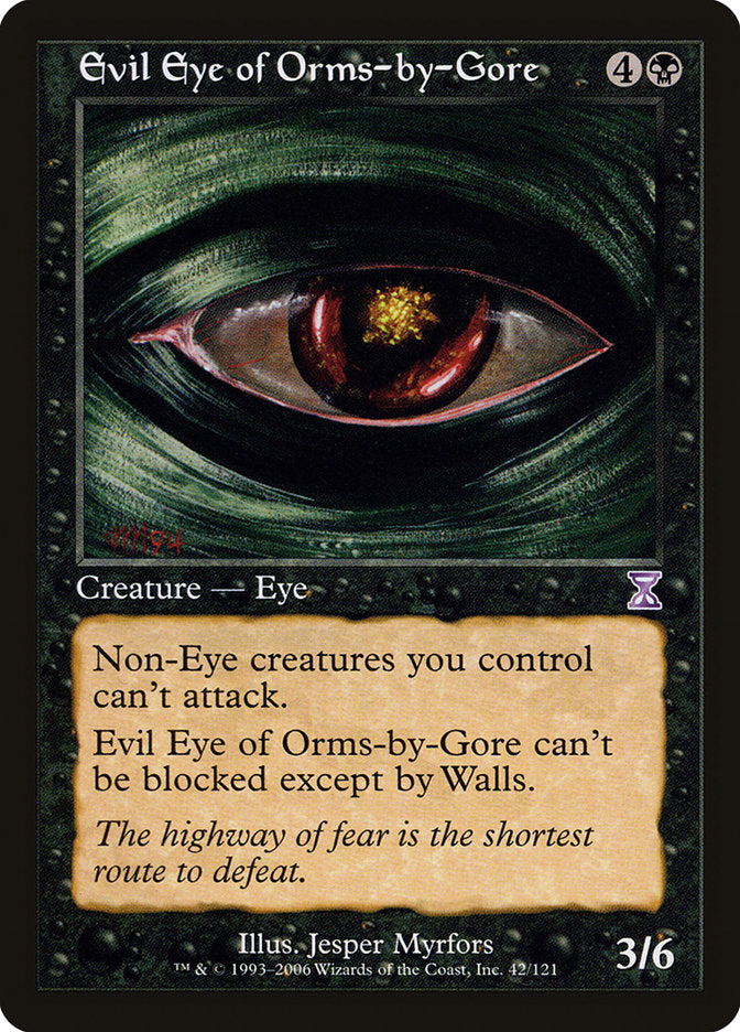 Evil Eye of Orms-by-Gore [Time Spiral Timeshifted] | All Aboard Games