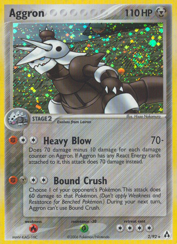 Aggron (2/92) [EX: Legend Maker] | All Aboard Games