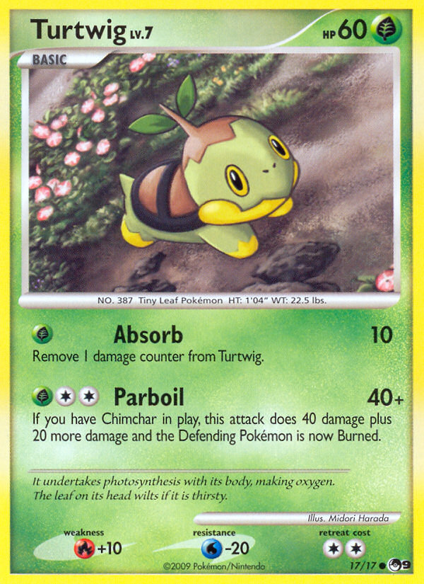 Turtwig (17/17) [POP Series 9] | All Aboard Games