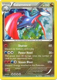 Salamence (57/108) (Cosmos Holo) (Blister Exclusive) [XY: Roaring Skies] | All Aboard Games