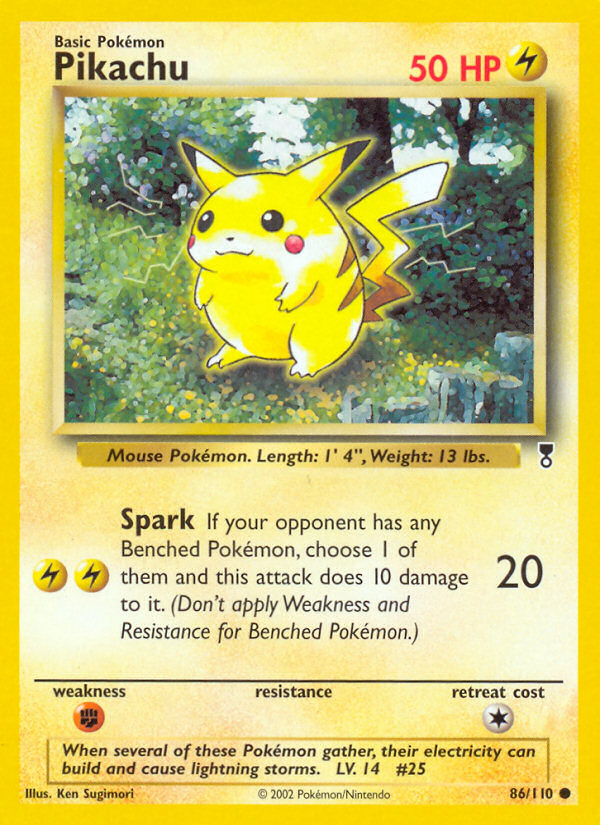 Pikachu (86/110) [Legendary Collection] | All Aboard Games